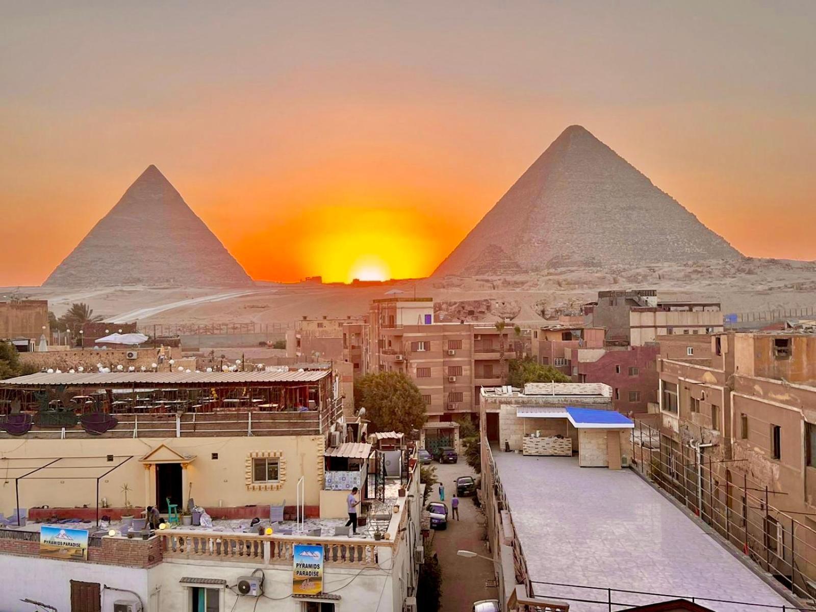 Cheops Pyramids Inn Kafrat al Jabal Экстерьер фото